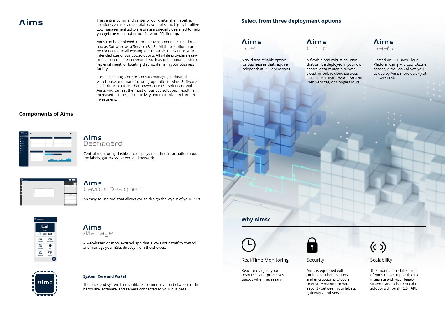 AIMS Leaflet